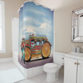 Rideaux De Douche Wild West G Wagon Lowrider (En situation)