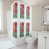 Rideaux De Douche Will Bradley Heraldic Lion (En situation)