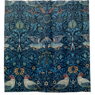 Rideaux De Douche William Morris (1834-1896) Birds célèbre motif.