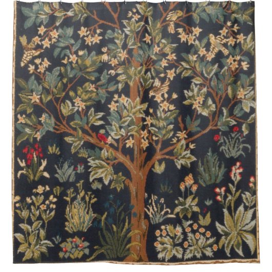 Rideaux De Douche William Morris - Arbre De Vie Original (Devant)