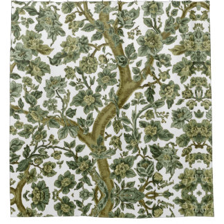 Rideaux De Douche William Morris Arbre de Vie Vintage Préraphaélite