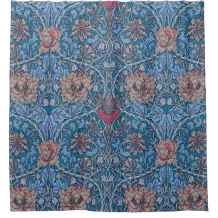 Rideaux De Douche William Morris, Belle, motif floral, vintage