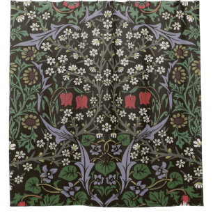 Rideaux De Douche William Morris Blackthorn Tapisserie Florale