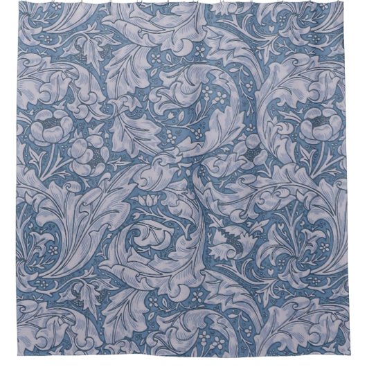 Rideaux De Douche William Morris "Bouton de Célibataire" 2. (Devant)