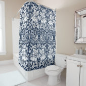 Rideaux De Douche William Morris Brer Motif de lapin (En situation)