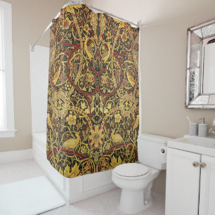 Rideaux De Douche William Morris Bullerswood Tapisserie Faux