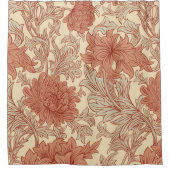 Rideaux De Douche William Morris Chrysanthemum Motif Douche Curtai (Devant)