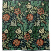 Rideaux De Douche William Morris Compton Floral Art (Devant)