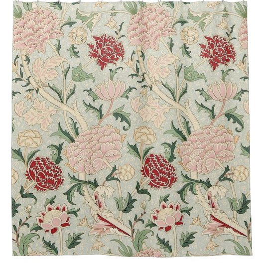 Rideaux De Douche William Morris Cray Floral (Devant)