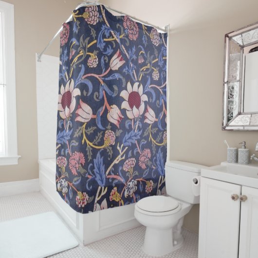 Rideaux De Douche William Morris Evenlode (En situation)