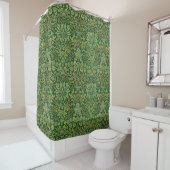 Rideaux De Douche William Morris "Flower Garden" (En situation)