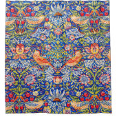 Rideaux De Douche William Morris Fraise voleur célèbre tableau (Devant)
