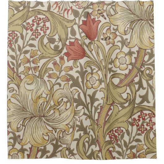 Rideaux De Douche William Morris Golden Lily (Devant)