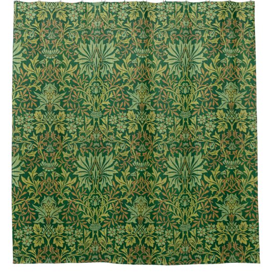 Rideaux De Douche William Morris "Jardin de fleurs" (Devant)