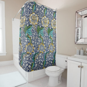 Rideaux De Douche William Morris Kennet célèbre motif