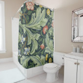 Rideaux De Douche William Morris Leicester Motif (En situation)