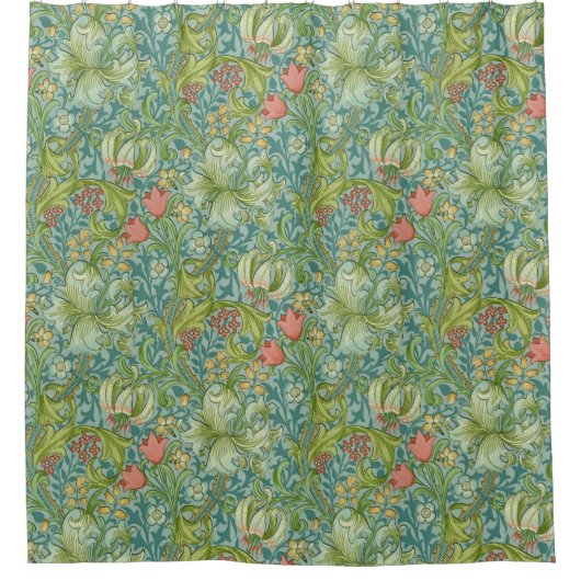 Rideaux De Douche William Morris "Lily dorée" 1 (Devant)