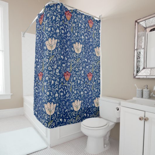 Rideaux De Douche William Morris Motif Medway (En situation)