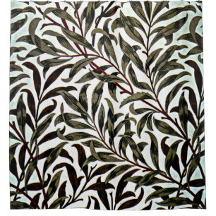 Rideaux De Douche William Morris motif vintage, Willow Bough