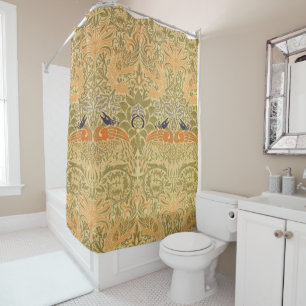 Rideaux De Douche William Morris Peacock & Dragon Arts & Artisanat