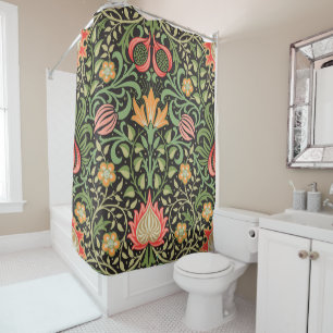 Rideaux De Douche William Morris Persian Floral Antique