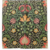 Rideaux De Douche William Morris Persian Floral Antique (Devant)