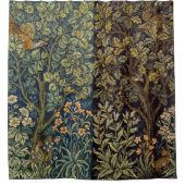 Rideaux De Douche William Morris - Pheasant Bird Tree Botanical (Devant)