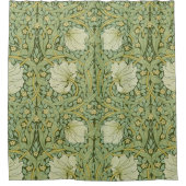 Rideaux De Douche William Morris Pimpernel Fond d'écran bleu Floral (Devant)