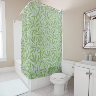 Rideaux De Douche William Morris Saule Fleur Classique Vert