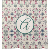 Rideaux De Douche William Morris SHOWER CURTAIN AVEC INITIAL (Devant)