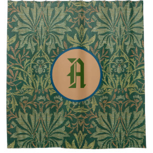 Rideaux De Douche William Morris SHOWER CURTAIN INITIALE PERSONNALIS