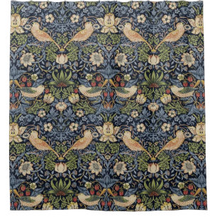 Rideaux De Douche William Morris Strawberry Thief