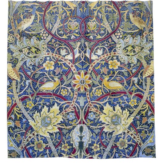 Rideaux De Douche William Morris Textile Motif Bullerwood (Devant)