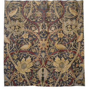 Rideaux De Douche William Morris Textile Motif Bullerwood