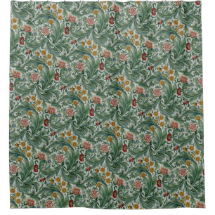 Rideaux De Douche William Morris Vintage Beau motif floral