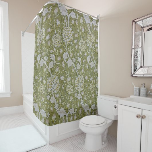 Rideaux De Douche William Morris Wild Tulip (En situation)