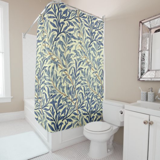 Rideaux De Douche William Morris "Willow Bough" 4 (En situation)