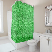 Rideaux De Douche William Morris Willow Bough, Emerald Green (En situation)