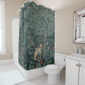 Rideaux De Douche William Morris Woodland Tapestry Fox (En situation)
