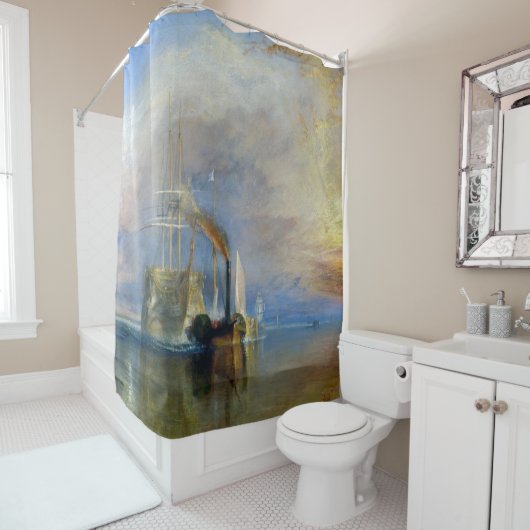 Rideaux De Douche William Turner - Le Fighting Temeraire (En situation)