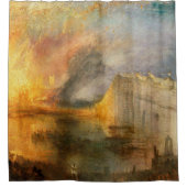 Rideaux De Douche William Turner - L'incendie du Parlement (Devant)