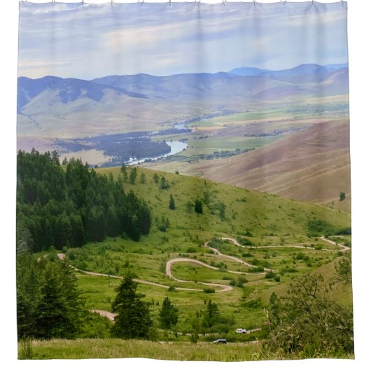 Rideaux De Douche Winding Road (Devant)
