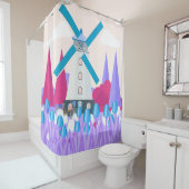 Rideaux De Douche Windmill (En situation)