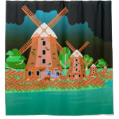 Rideaux De Douche Windmill (Devant)