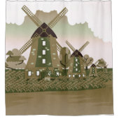 Rideaux De Douche Windmill (Devant)