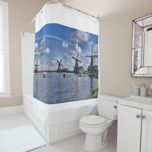 Rideaux De Douche Windmills (En situation)
