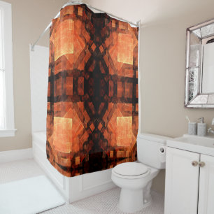 Rideaux De Douche Window Light Abstract