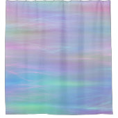 Rideaux De Douche Wisps Whimsical | Holo Fairy Pastel Rainbow Ombre (Devant)