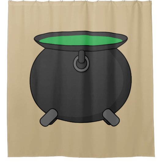 Rideaux De Douche Witch Cauldron (Devant)