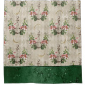 Rideaux De Douche Witchy Romance | Apothecary Decanter Floral (Devant)